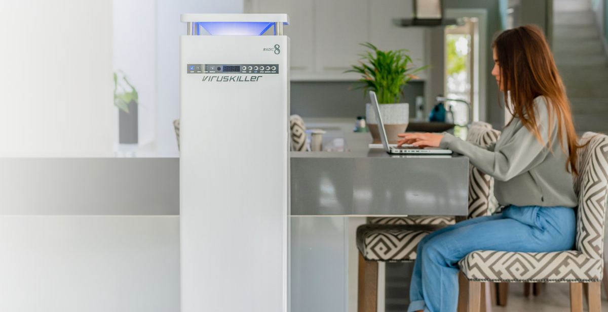 Commercial Air Purifier – VIRUSKILLER™ technology for offices and healthcare