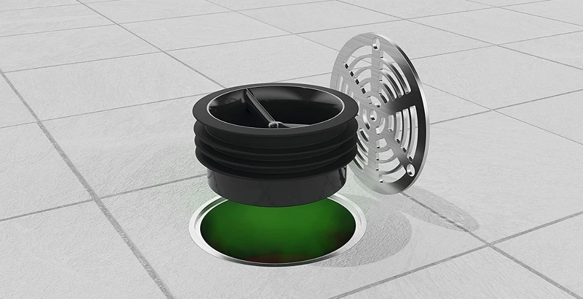 Green Drain Floor Trap range by Initial – chemical-free, hygienic drain protection