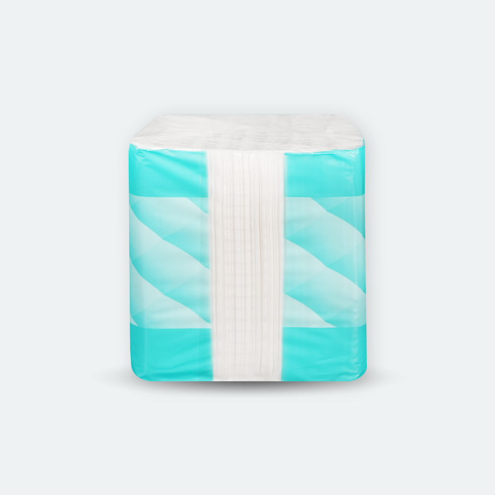 Interleaved Tissue - 2 Ply, 100% Virgin Pulp, 1 Packet