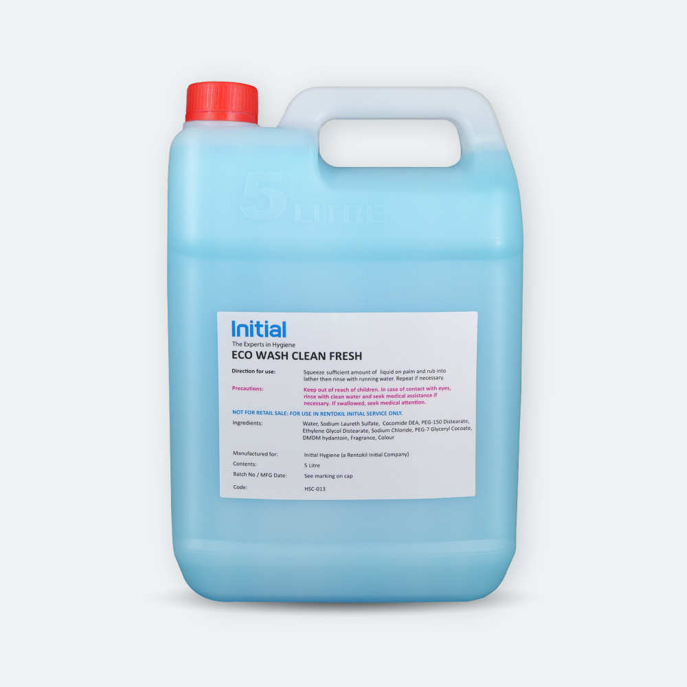 EcoWash Clean Fresh Hand Soap - 5L per bottle