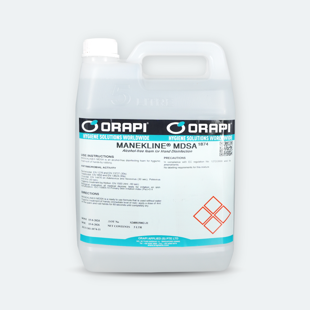 Alcohol-Free Hand Sanitiser & Toilet Seat Sanitiser - 5L per bottle