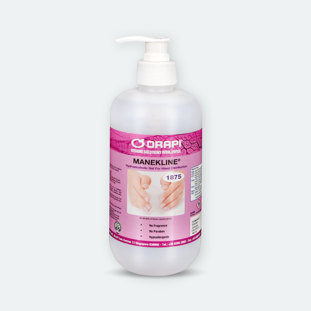 Manekline Hand Sanitiser Gel - 500ml per bottle