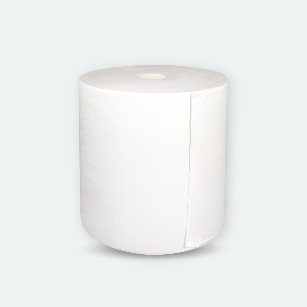 Paper Hand Towel Roll - 100% Virgin Pulp, 1 Roll