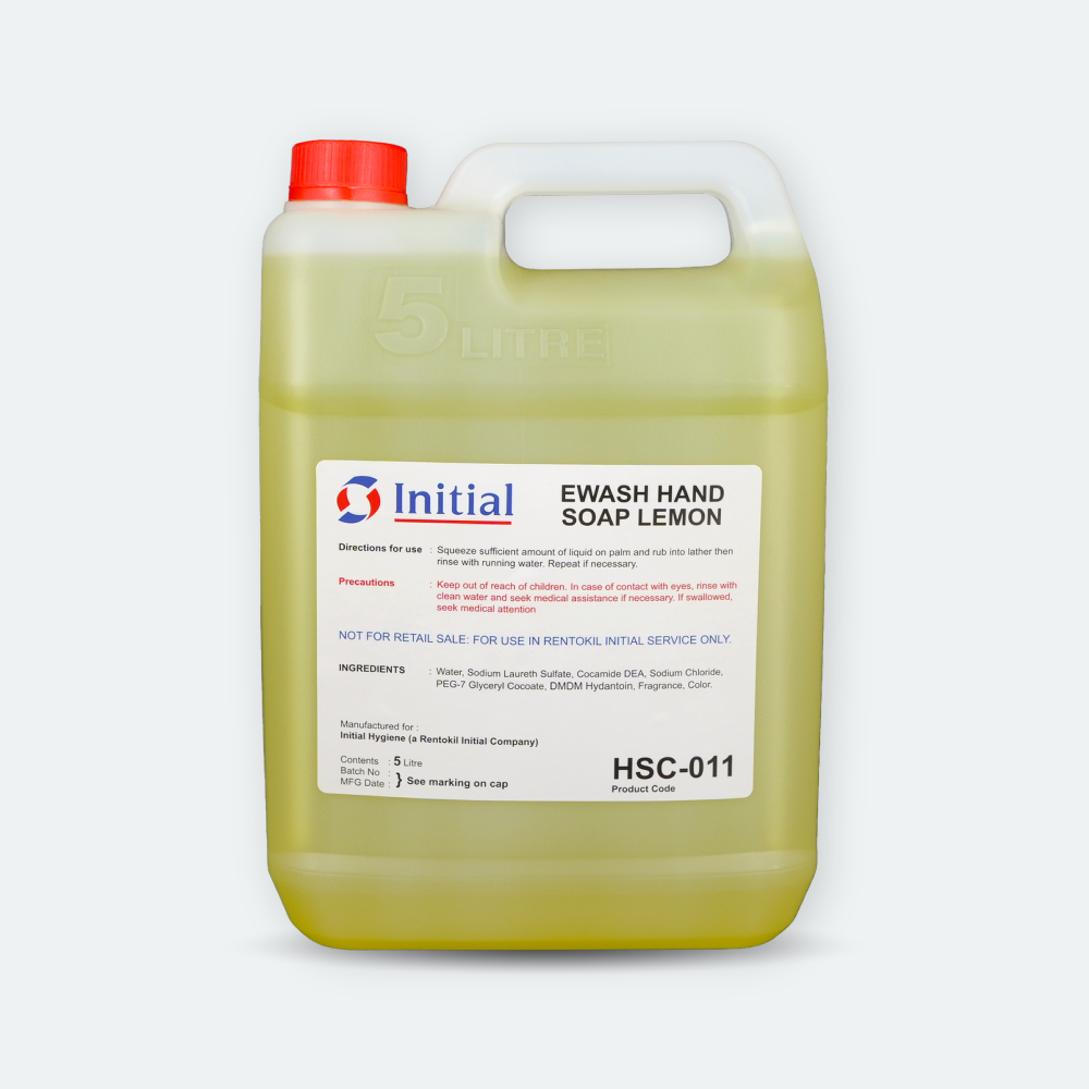 Ewash Lemon Hand Soap - 5L per bottle